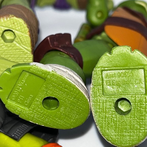 Teenage Mutant Ninja Turtles TMNT Set of 3 Action Figures 2013 Viacom - Picture 9 of 10